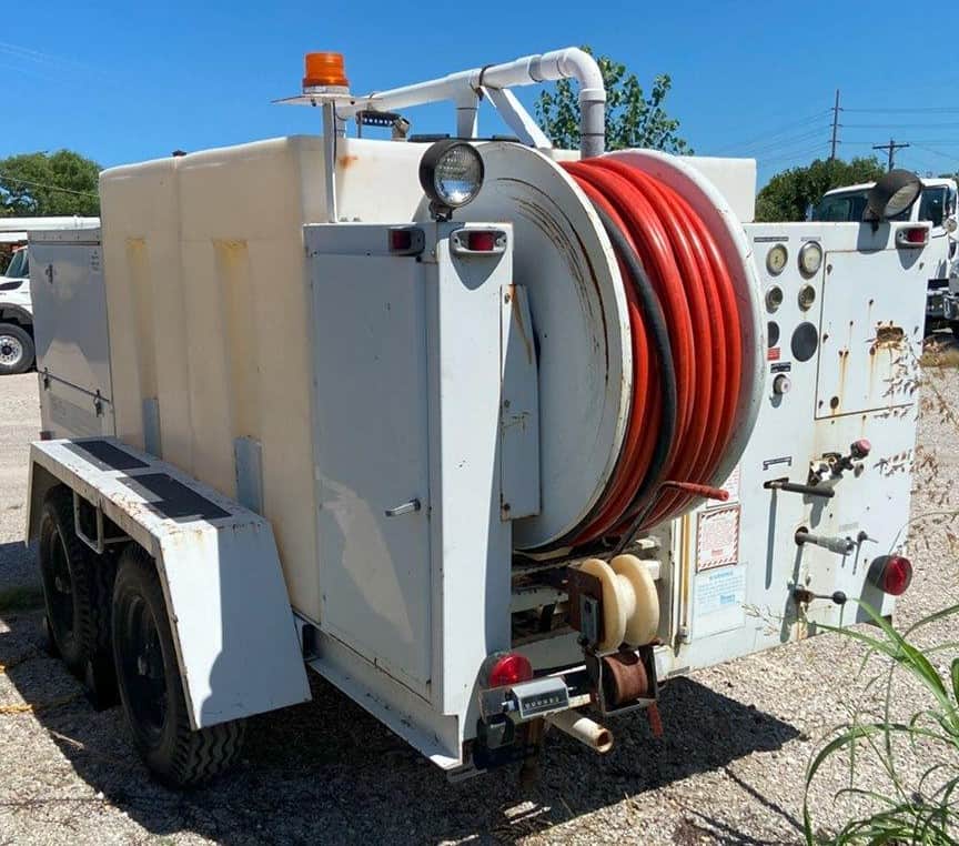 1999 SRECO Sewer Jetter Trailer Sewer & Municipal Equipment Distributor