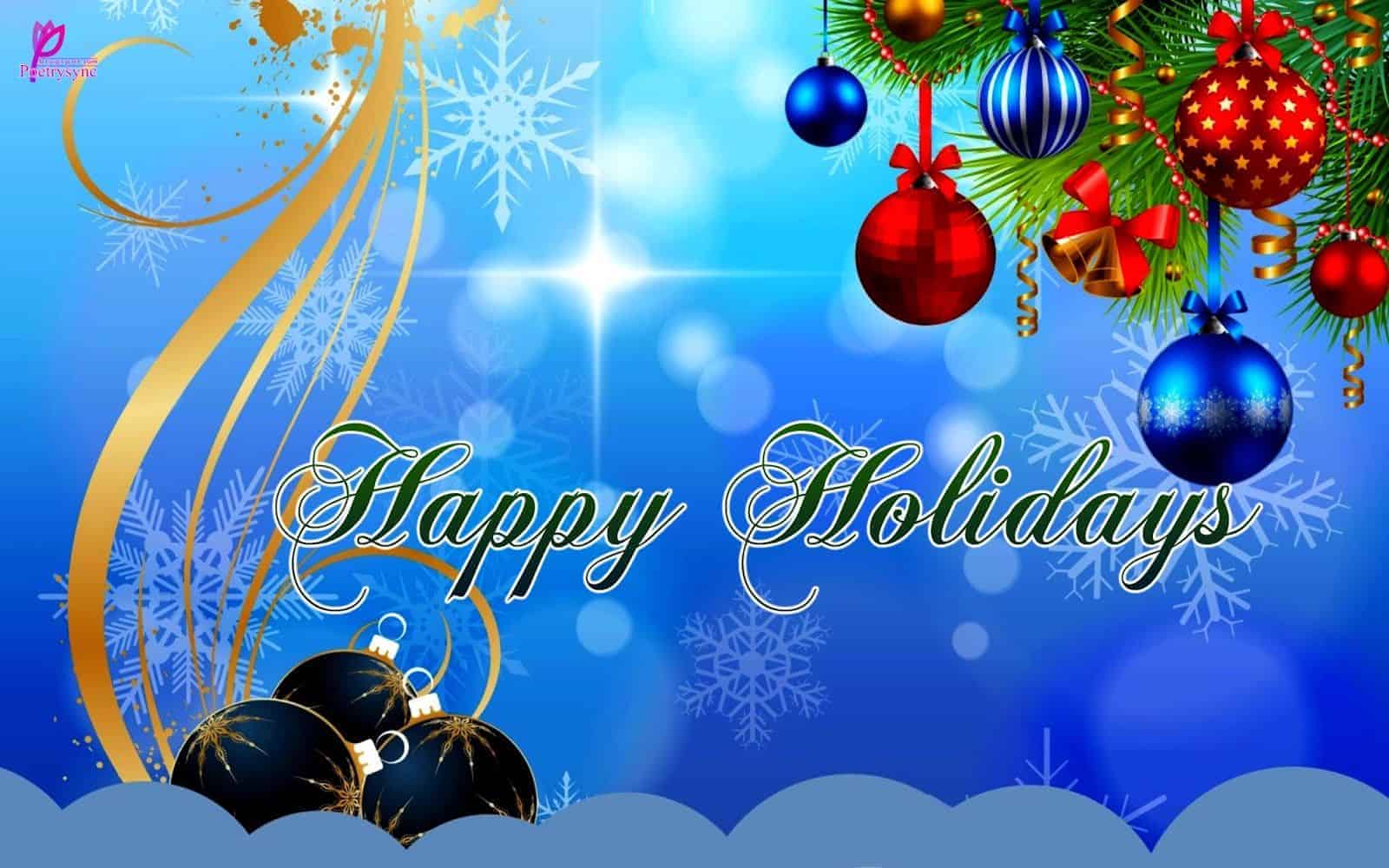 Happy Holidays